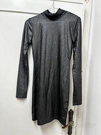 Abito mini glitterato