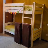 Letto a castello divisibile in due letti singoli