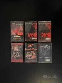 Cassette audio Slayer metal anni 80