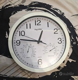 Orologio da Parete 3-in-1 ElectroDi con Termometro