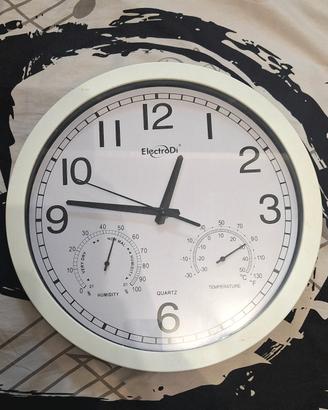 Orologio da Parete 3-in-1 ElectroDi con Termometro