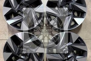 Cerchi 15 bicolore nuova Hyundai i10 Kia Yaris