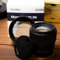 Sigma Sony- Obiettivo 56mm-f1.4 