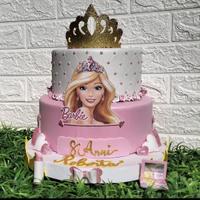 torta scenografica di Barbie 