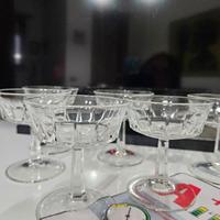 Calici vintage cristallo 