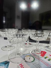 Calici vintage cristallo 
