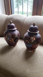 COPPIA DI VASI SATSUMA MORIAGE

