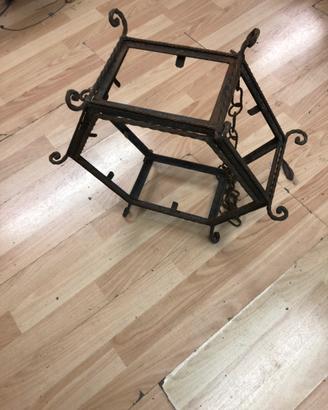 Struttura in ferro x lampadario