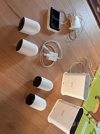 KIT ARLO 6 telecamere +pannelli