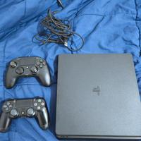 PlayStation 4 Slim 1TB+2 joystick