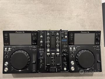 Coppia XDJ 700 + DJM 450 + Flightcase Zomo 750 NSE