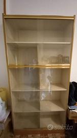 Libreria con vetri