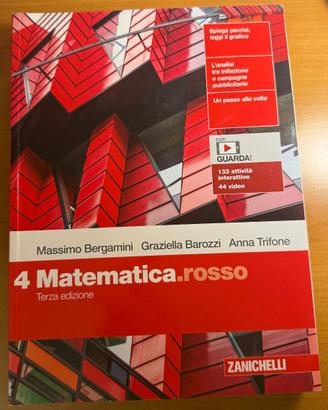 Matematica.rosso Vol. 4 Terza edizione
