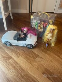 N.2 rainbow con auto , guardaroba e lavaggio