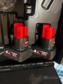 Batterie milwakee M12 4 ah