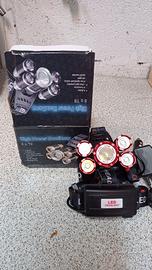 Lampada Frontale Professionale Nuova mai usata