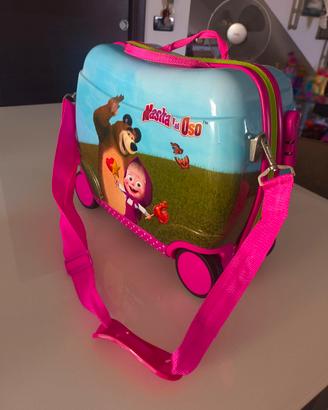 Valigia Bimba Masha e Orso 