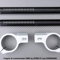 Coppia di semimanubri SBK by AVDB 37 mm KAWASAKI