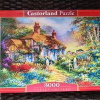 puzzle castorland 3000 pezzi forest cottage