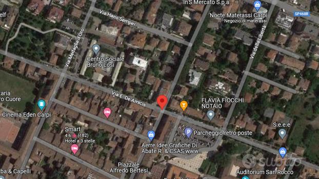 App.to a carpi con due camere e garage