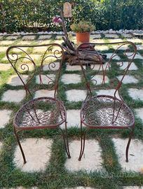 Sedie per giardino