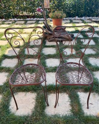 Sedie per giardino