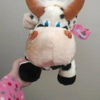 Peluche a forma di mucca