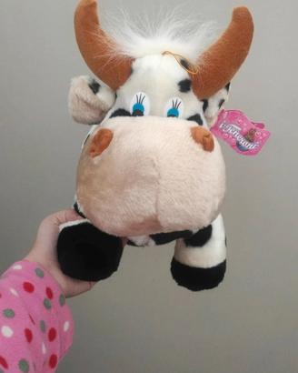Peluche a forma di mucca