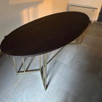 Tavolo ovale in legno di mango Luca