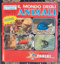 animali del mondo album panini 