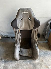 Sedile sportivo racing TORA - bucket seat - usato