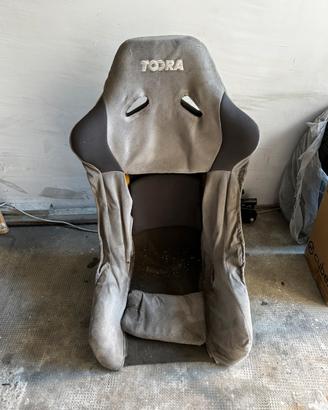 Sedile sportivo racing TORA - bucket seat - usato