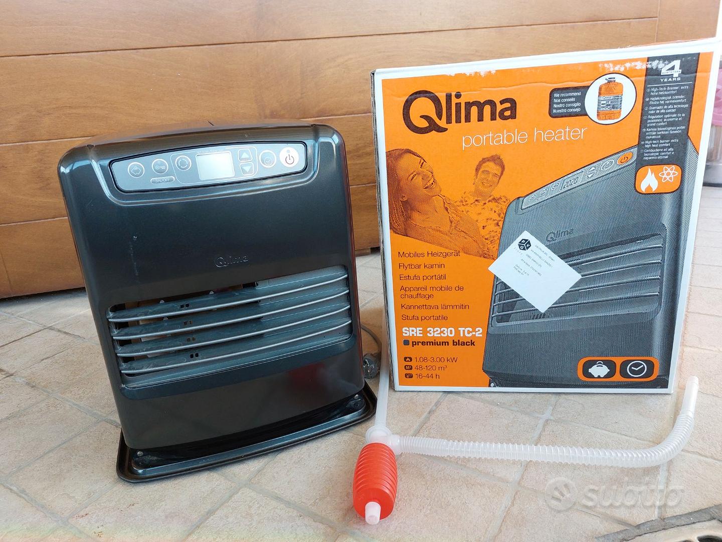 Stufa qlima sre 3230 tc-2 premium black