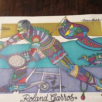 Stampa artistica Roland Garros – “Top Spin” (Paris