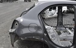 Fiat 500x scocca per taglio lamiera