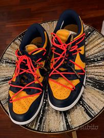 Titolo: Nike Dunk Low Off-White University Gold