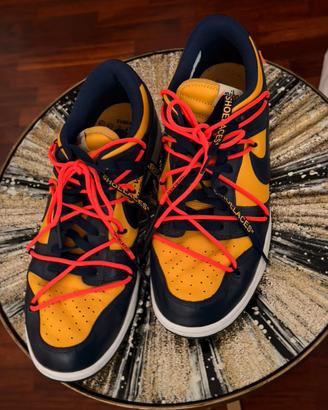 Titolo: Nike Dunk Low Off-White University Gold
