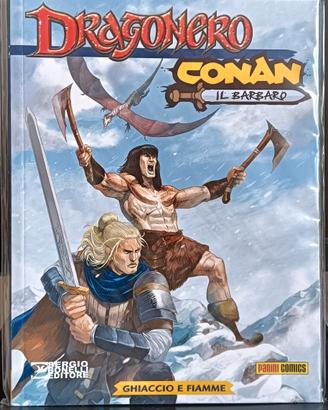 DRAGONERO&CONAN IL BARBARO N. 1, 2 e 3 COMPLETA.