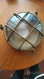 Tre Lampade in ottone