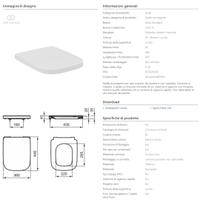 tavoletta wc ideal standard T453001 