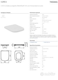 tavoletta wc ideal standard T453001 