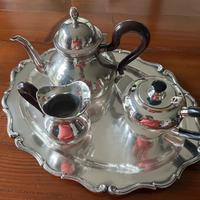 Servizio vintage in silver plated