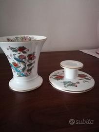Wedgwood Portacandela e vaso Kutani Crane