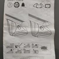 Barre portatutto per Ford Fiesta 2022 / 2026