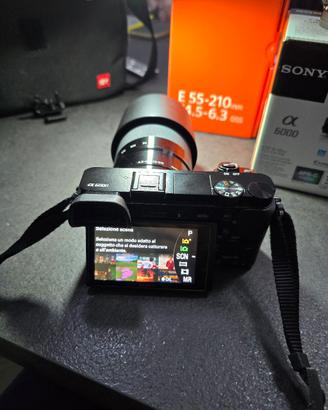 Sony A6000+16-50oss + 55-210oss 8702 SCATTI