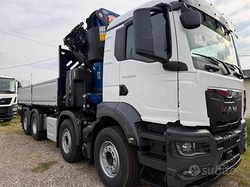 MAN TGS 32.480 allestito con Gru PM 58526 Platinum
