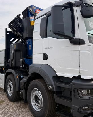 MAN TGS 32.480 allestito con Gru PM 58526 Platinum