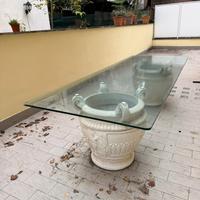 Tavolo in vetro