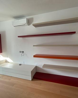 Parete Attrezzata Soggiorno LAGO Design