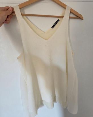 Maglia MANGO a plisse